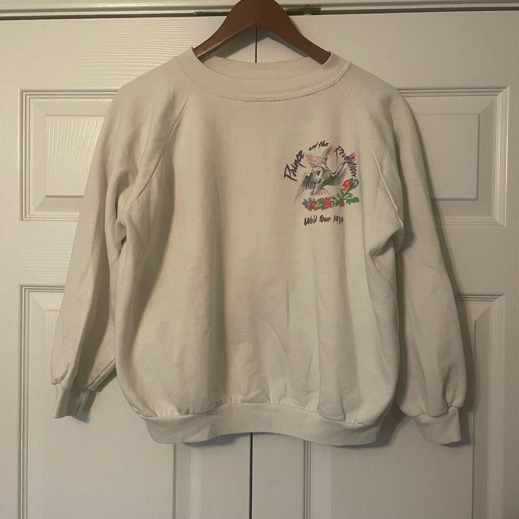 Vintage Prince Tour Sweatshirt Rare